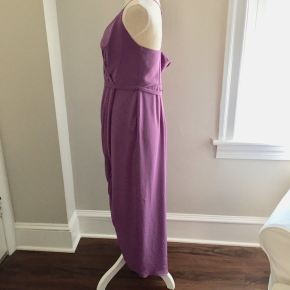 David's Bridal Lavender Special Occasion Dress Size 10 - Picture 5 of 7